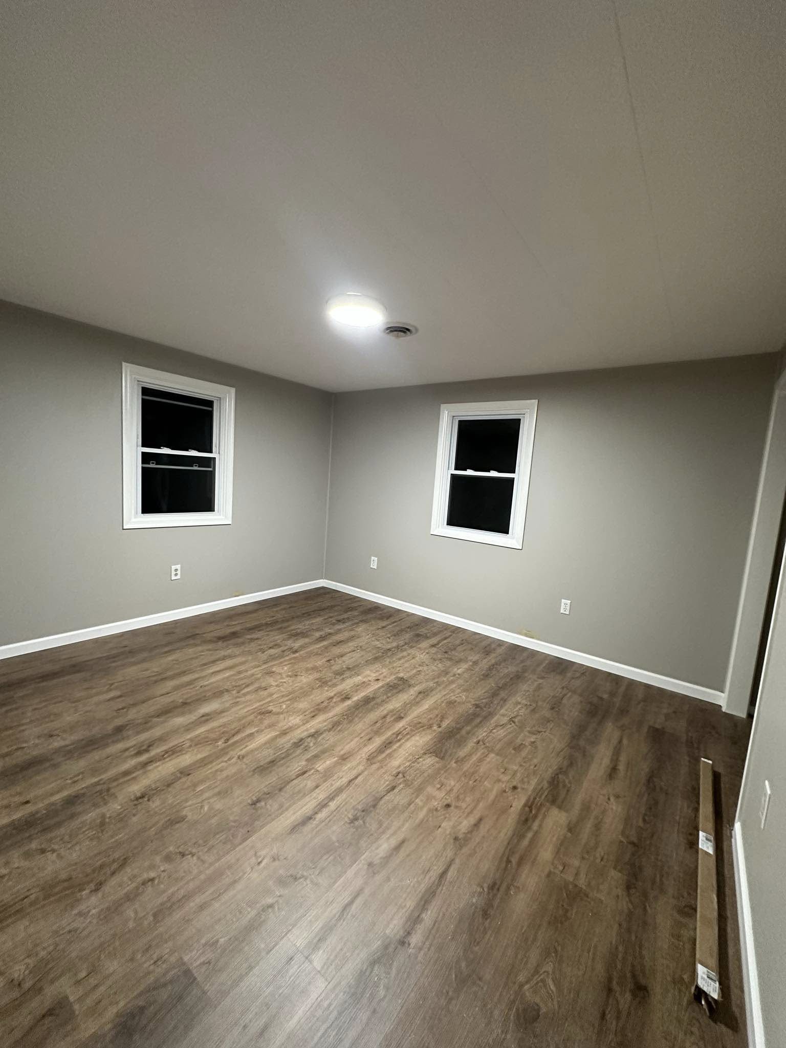 Luxury vinyl plank flooring installed in a Baltimore-area home by 1800LVP