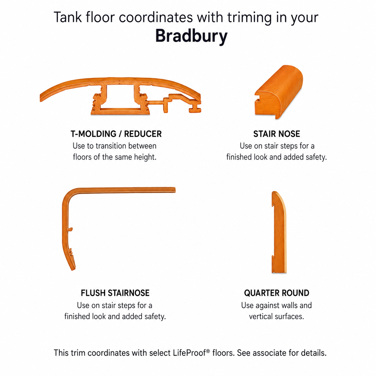 Lifeproof Bradbury Hill Wood Click Lock Waterproof Luxury Vinyl Plank Flooring