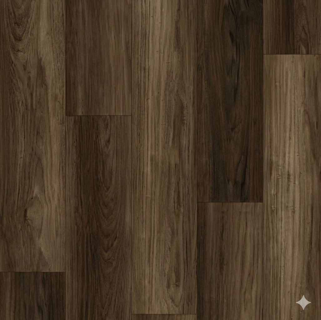 LifePlank 5mm Stair Nose LVP stair trim molding on a step edge profile at our Baltimore flooring warehouse.