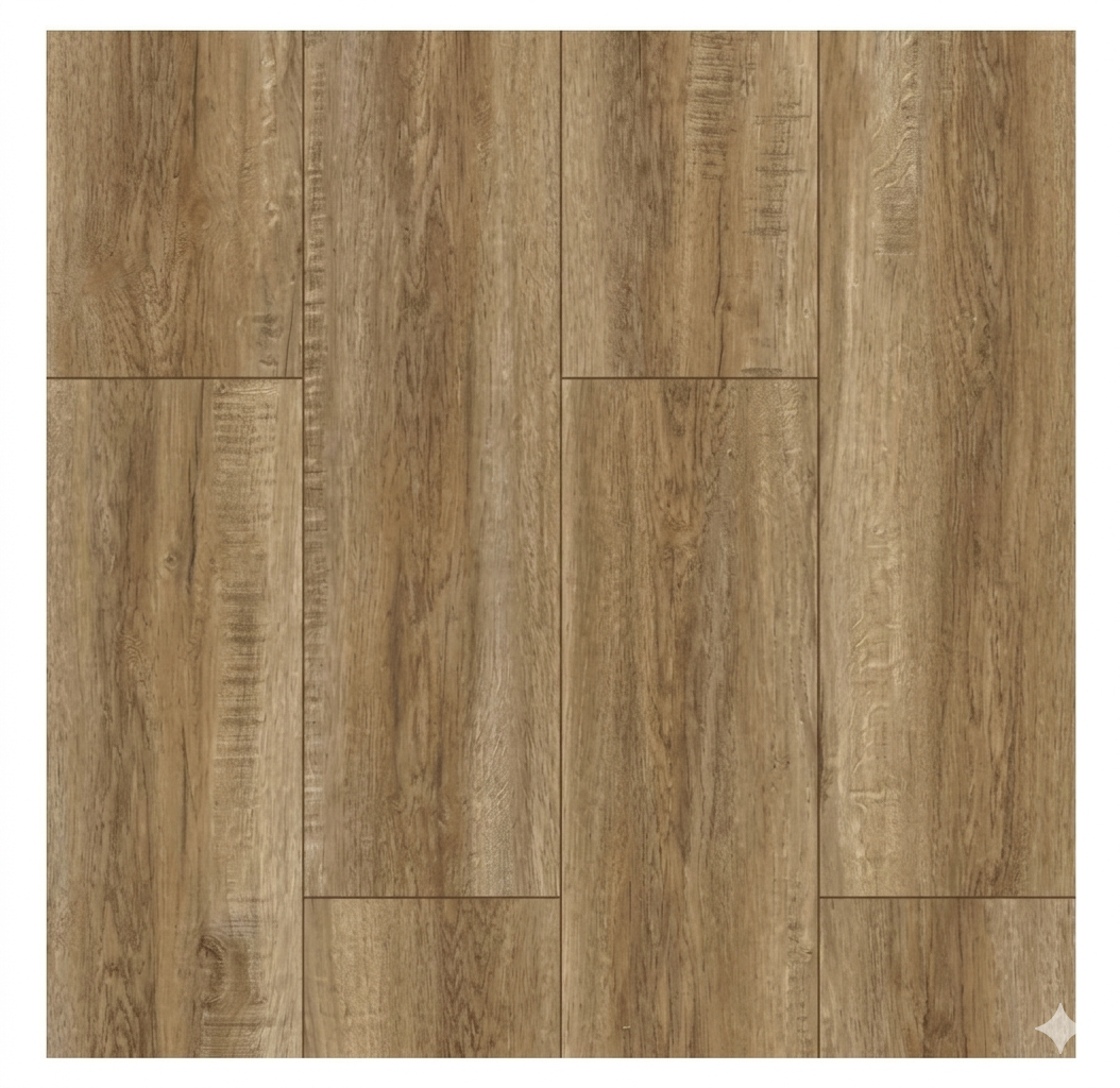 LifePlank 5mm Stair Nose LVP stair trim molding on a step edge profile at our Baltimore flooring warehouse.
