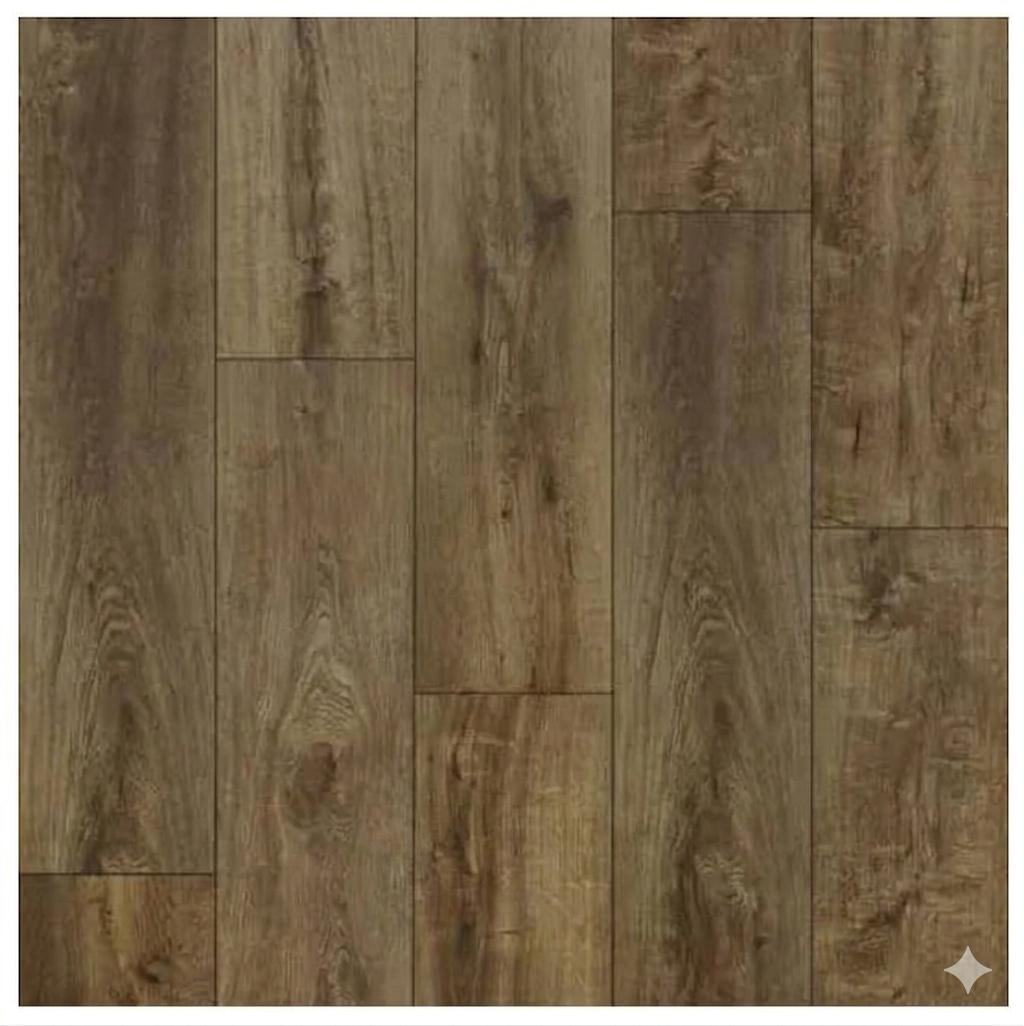 LifePlank Quarter Round LVP base trim molding installed along vinyl plank flooring Baltimore.